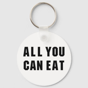 ALL YOU CAN EAT KEYCHAIN