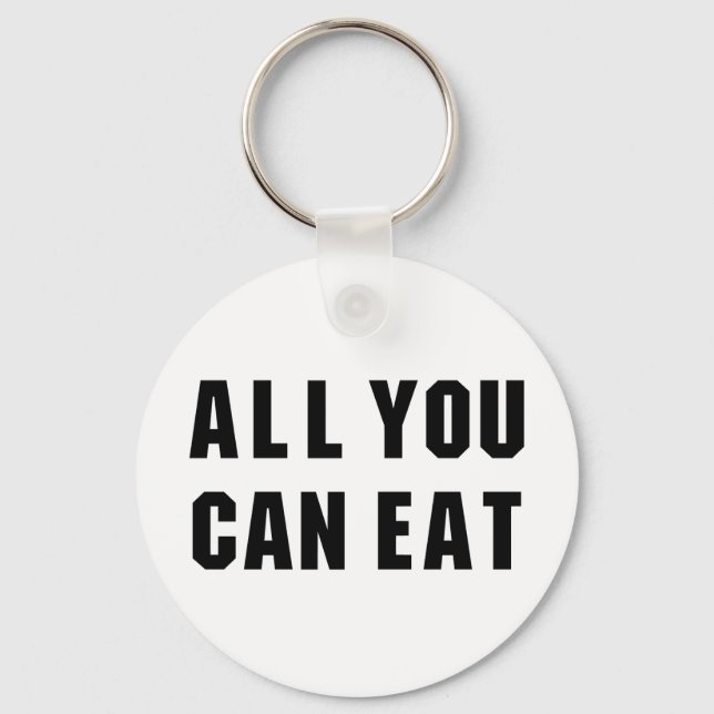 ALL YOU CAN EAT KEYCHAIN (Front)