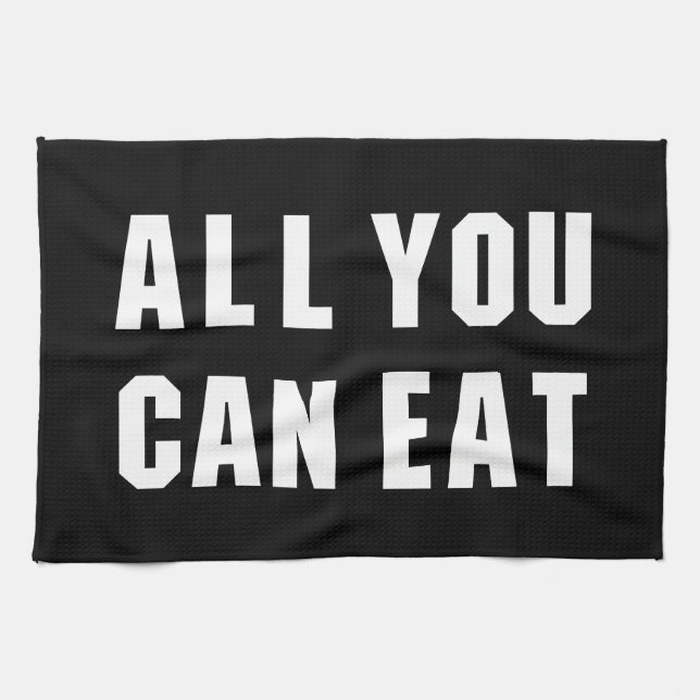 ALL YOU CAN EAT KITCHEN TOWEL (Horizontal)