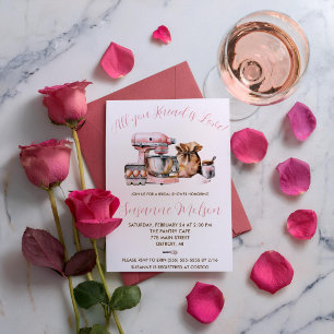 All You Knead is Love! Bridal Shower Baking Invitation