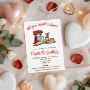 All You Knead is Love! Bridal Shower Baking Invitation
