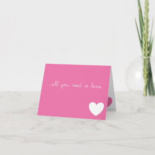 All You Need Holiday Card