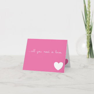 All You Need Holiday Card