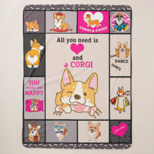 All You Need Is Corgi Blanket