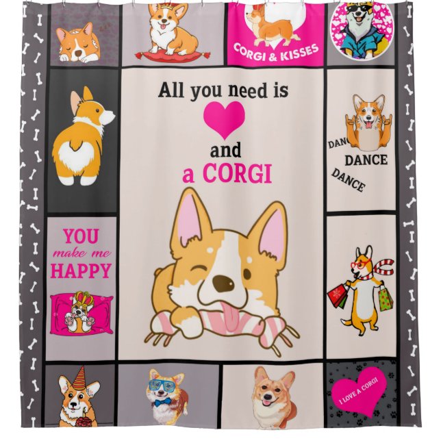 All You Need  Is Corgi Blanket (Front)