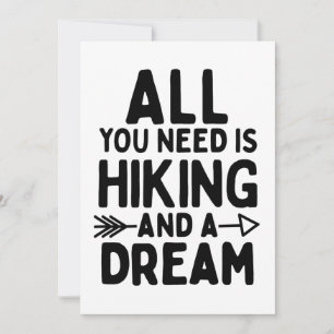 All you need is hiking and a dream card