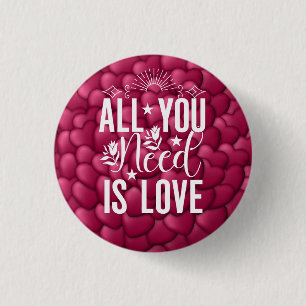 All You Need is Love-20230 1 Inch Round Button