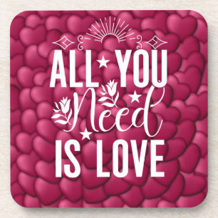 All You Need is Love-20230 Coaster