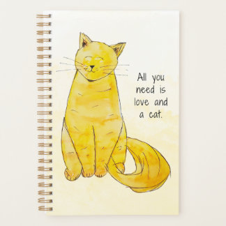 All You need is love & a cat planner