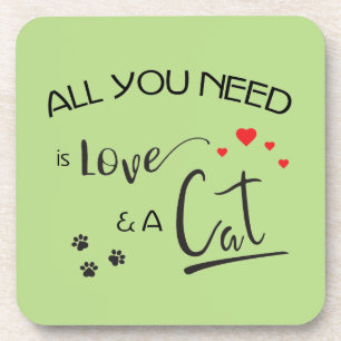 All-you-need-is-Love-and a-Cat- Coaster