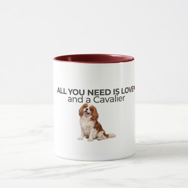 All You Need Is Love and a Cavalier Mug (Centre)