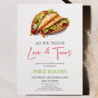 All You Need Is Love and Tacos Bridal Shower