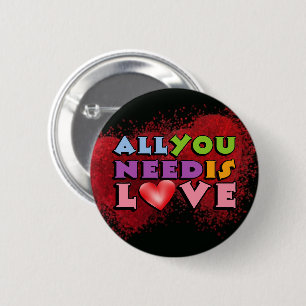 All You Need Is Love Button