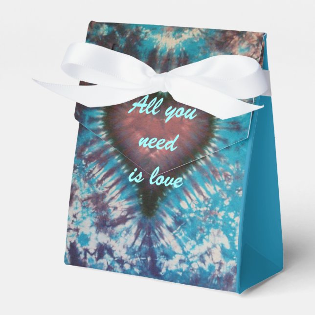 All You Need Is Love Favor Box (Front Side)