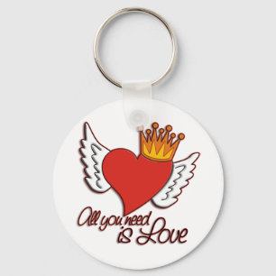 All You Need Is Love Keychain
