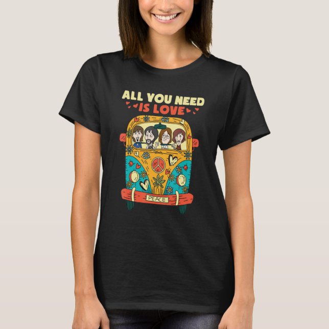 All You Need is Love Peace T-Shirt (Front)