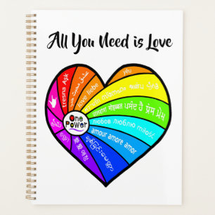 All You Need is Love Planner