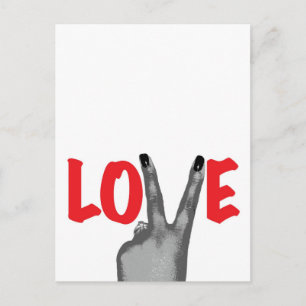 All You Need is Love Postcard