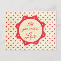 All you need is love