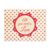 All you need is love