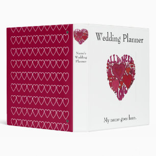All You Need is Love Wedding Planner Binder