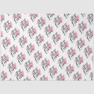 All You Need is Love with Hearts Tissue Paper