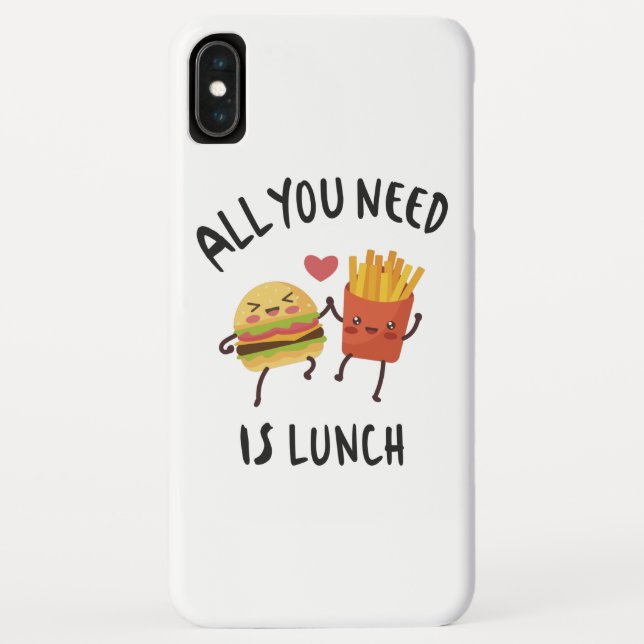 All you need is lunch Case-Mate iPhone case (Back)