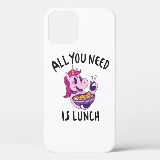 All you need is lunch Case-Mate iPhone case (Back)