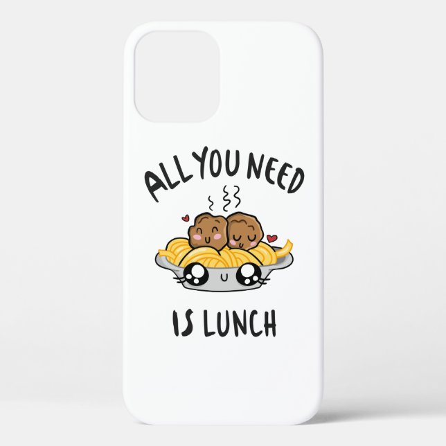 All you need is lunch Case-Mate iPhone case (Back)