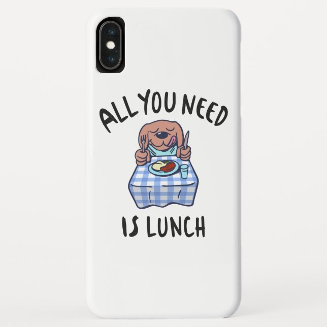 All you need is lunch Case-Mate iPhone case (Back)