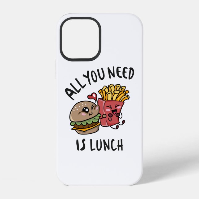 All you need is lunch iPhone case (Back)