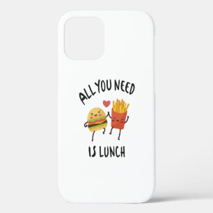 All you need is lunch iPhone 12 case