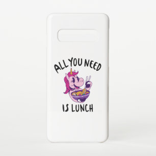 All you need is lunch samsung galaxy case