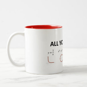 All You Need Is Math Formulas mug