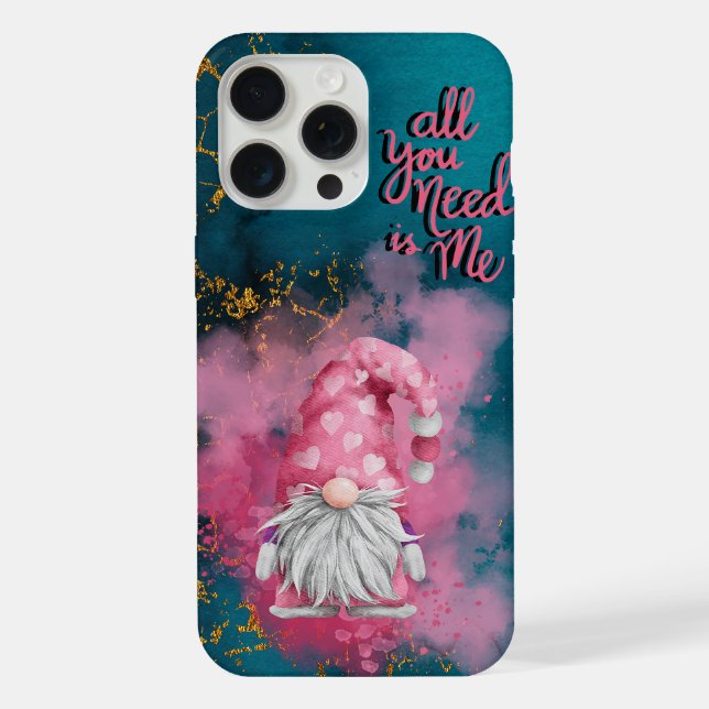 All you need is me Gnome iPhone Case (Back)