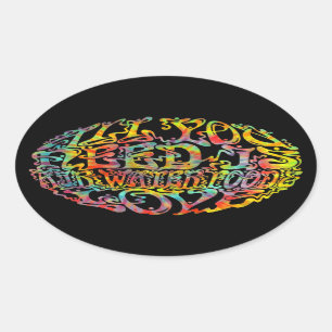All You Really Need Oval Sticker