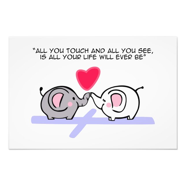 All you touch photo print (Front)