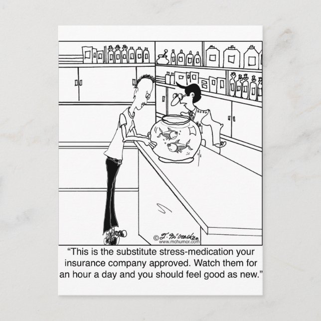 All Your Insurance Company Will Pay For Postcard (Front)