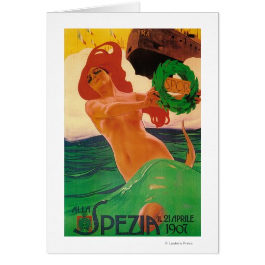 Alla Spezia Promotional Poster Card