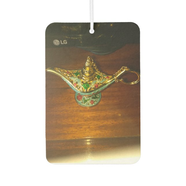Alladin Lamp  Air Freshener (Front)
