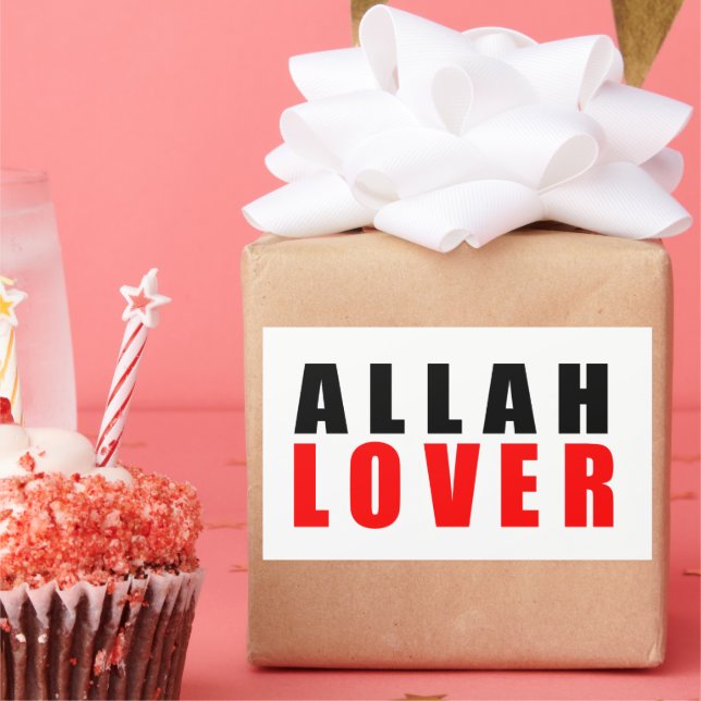 Allah lover sticker (Party)