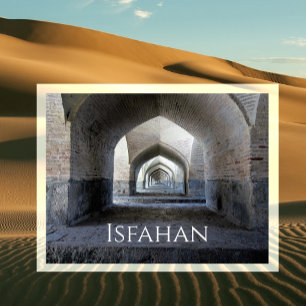 Allahverdi Khan Bridge, Isfahan, Iran Postcard