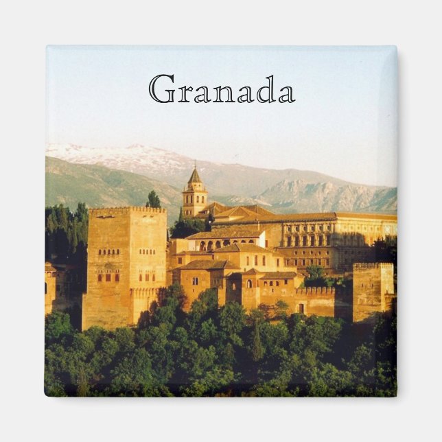 allambra granada magnet (Front)