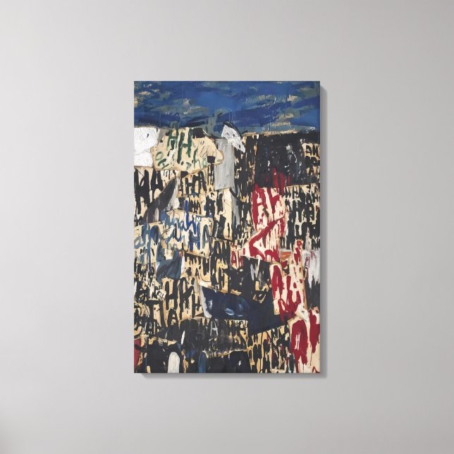 Allan Kaprow - Allan Kaprow on the Legacy of Jacks Canvas Print (Front)