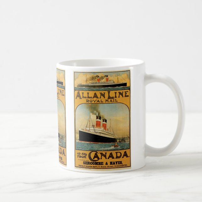 Allan Line Coffee Mug (Right)