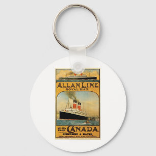 Allan Line Keychain