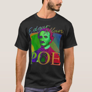 Allan Poe Tie Dye 80s Retro Psychedelic Abstract N T-Shirt