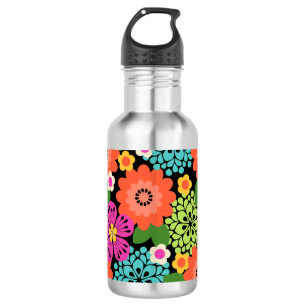 Allana Garden Hawaiian Graphical Floral - Brights 532 Ml Water Bottle