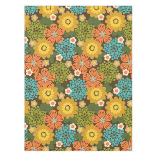 Allana Garden Hawaiian Graphical Floral - Warm Tablecloth