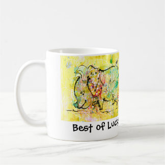 Allant loin cadeau, tasse de café "de porc